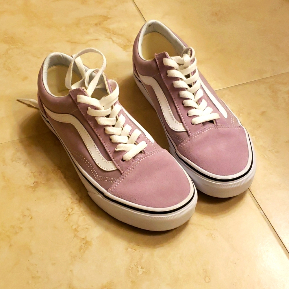 Vans lilac frost suede & canvas 👟